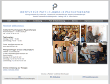 Tablet Screenshot of ipp-bochum.de